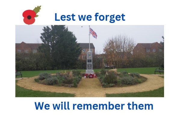 lest we forget - we will remember them - Simpson Manor memorial